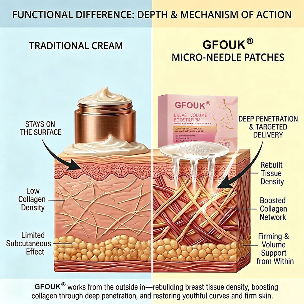 🇺🇸🏆GFOUK® ✨BREAST VOLUME BOOST & FIRM Advanced Nano Microneedle Patch💖
