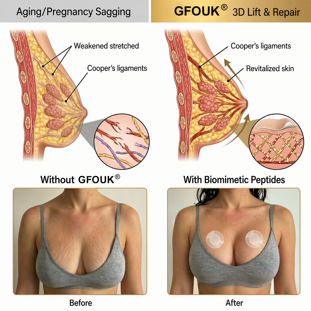 🇺🇸🏆GFOUK® ✨BREAST VOLUME BOOST & FIRM Advanced Nano Microneedle Patch💖