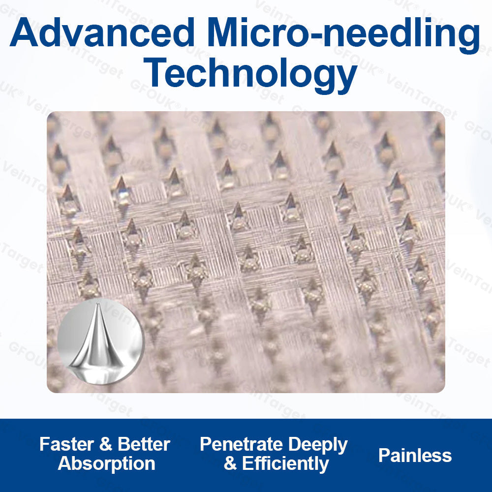 🇺🇸✅👨‍⚕️GFOUK® VeinTarget Microneedle Patch⚡Instant Relief, Long-Term Results