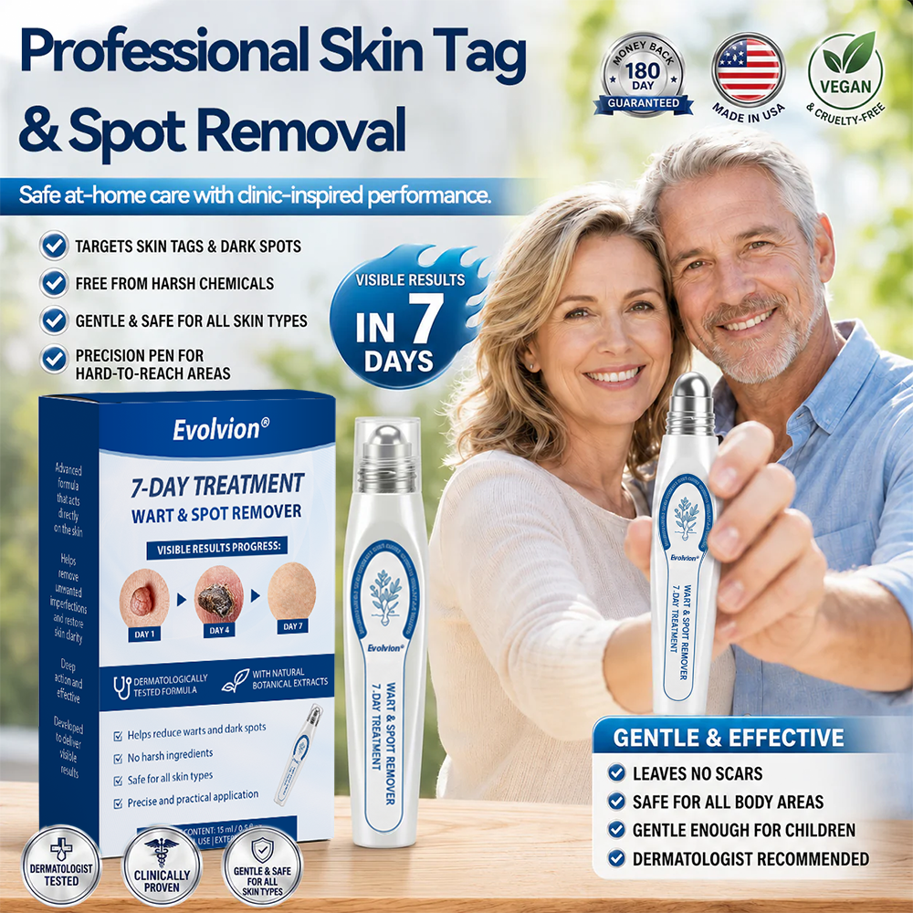 ✨🌿Evolvion® 𝟕-𝐃𝒂𝘆 𝐒𝗸𝐢𝐧 𝐓𝒂𝗴 & 𝐒𝐩𝙤𝐭 𝐄𝐫𝒂𝐬𝙚𝐫 Painless & Scar-Free Advanced Imperfection Remova𝗜 Ro𝗜𝗜erba𝗜𝗜 Pen