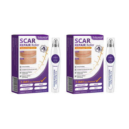 🇺🇸👨‍⚕️Trilumia® Medical-Grade Silicone Scar Repair Roller (For Raised, Red, Firm, Tight & Discolored Post-Surgical Scars)