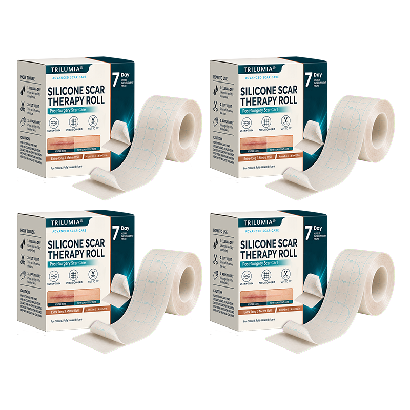 🇺🇸🎁🧚TRILUMIA® SILICONE SCAR THERAPY ROLL Help Soften, Flatten & Improve the Appearance of Raised Scars