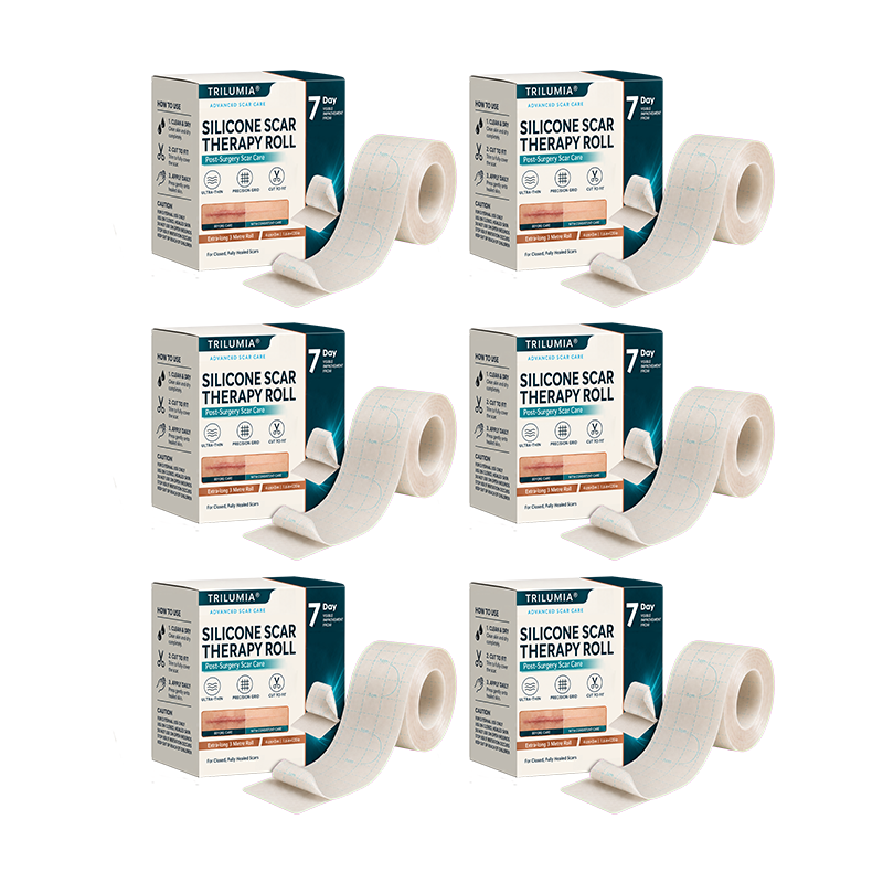 🇺🇸🎁🧚TRILUMIA® SILICONE SCAR THERAPY ROLL Help Soften, Flatten & Improve the Appearance of Raised Scars