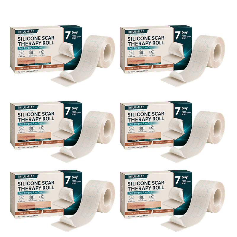 🇺🇸👩‍⚕️✨Trilumia® Silicone Scar Therapy Roll — Custom-Fit Care for Long, Raised Surgical Scars