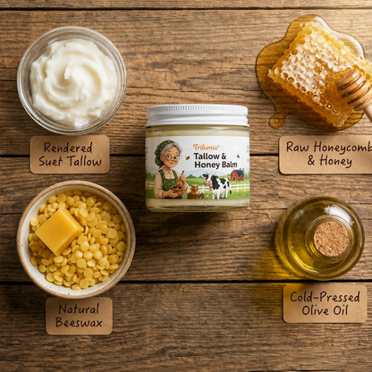 🇺🇸👨‍⚕️Trilumia® Tallow & Honey Balm — Kids’ Eczema Relief