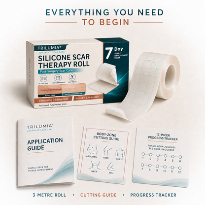 🇺🇸👩‍⚕️✨Trilumia® Silicone Scar Therapy Roll — Custom-Fit Care for Long, Raised Surgical Scars