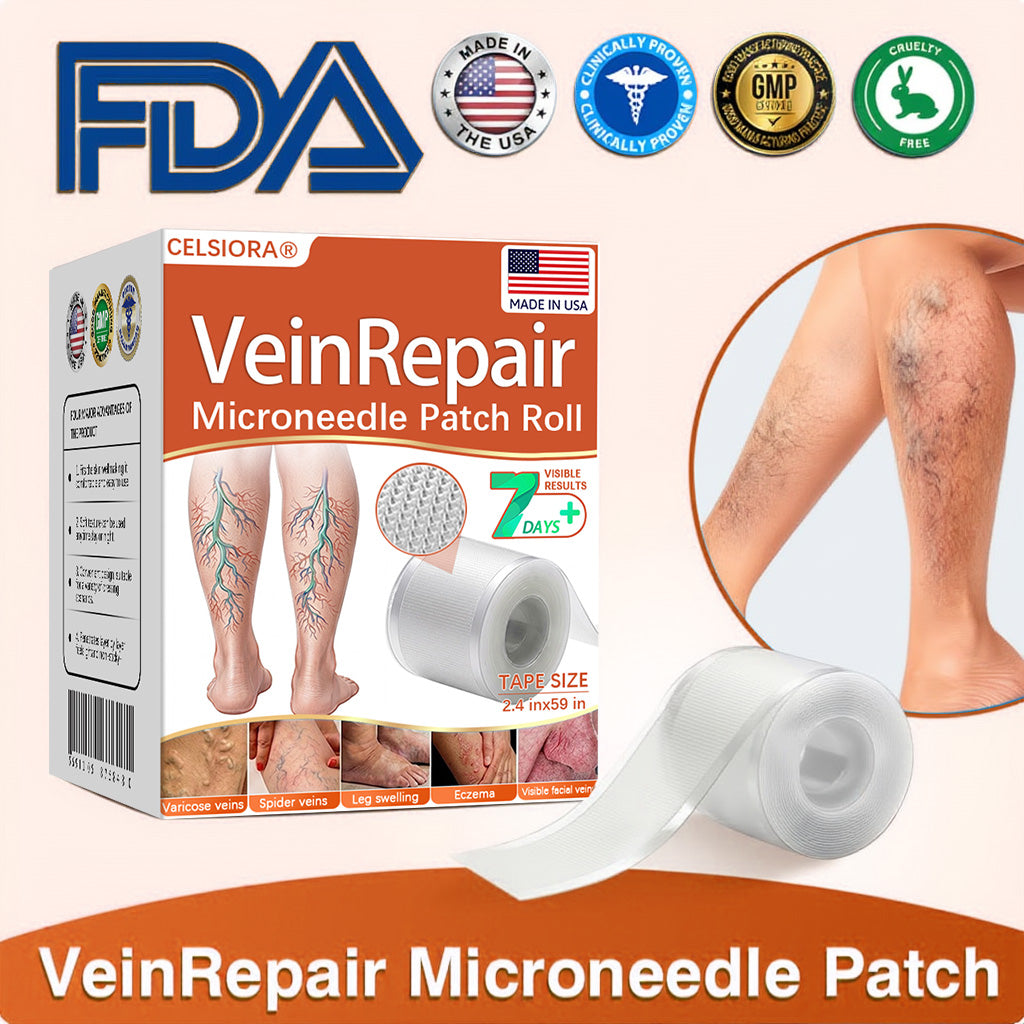 🌿🌿Official US Store 🇺🇸 | Celsiora® Vein Ease Microneedle Care Patch(For Spider Veins, Varicose Veins, Swelling & Leg Fatigue) - Last Day Promotion 50% OFF