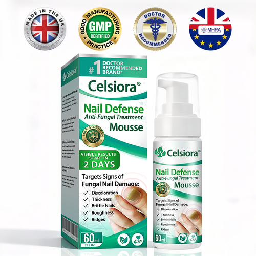 Celsiora® Max Strength Nail Defense Anti-Fungal Treatment Mousse