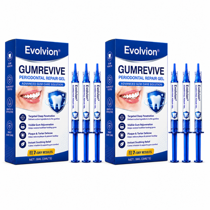 🇺🇸🦷Evolvion® GumRevive Periodontal Repair Gel (For Bleeding Gums, Gum Recession & Loose Teeth)