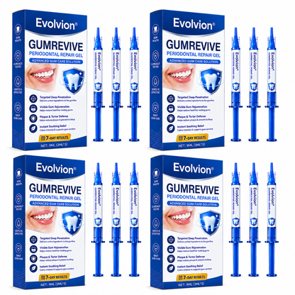 🇺🇸🦷Evolvion® GumRevive Periodontal Repair Gel (For Bleeding Gums, Gum Recession & Loose Teeth)