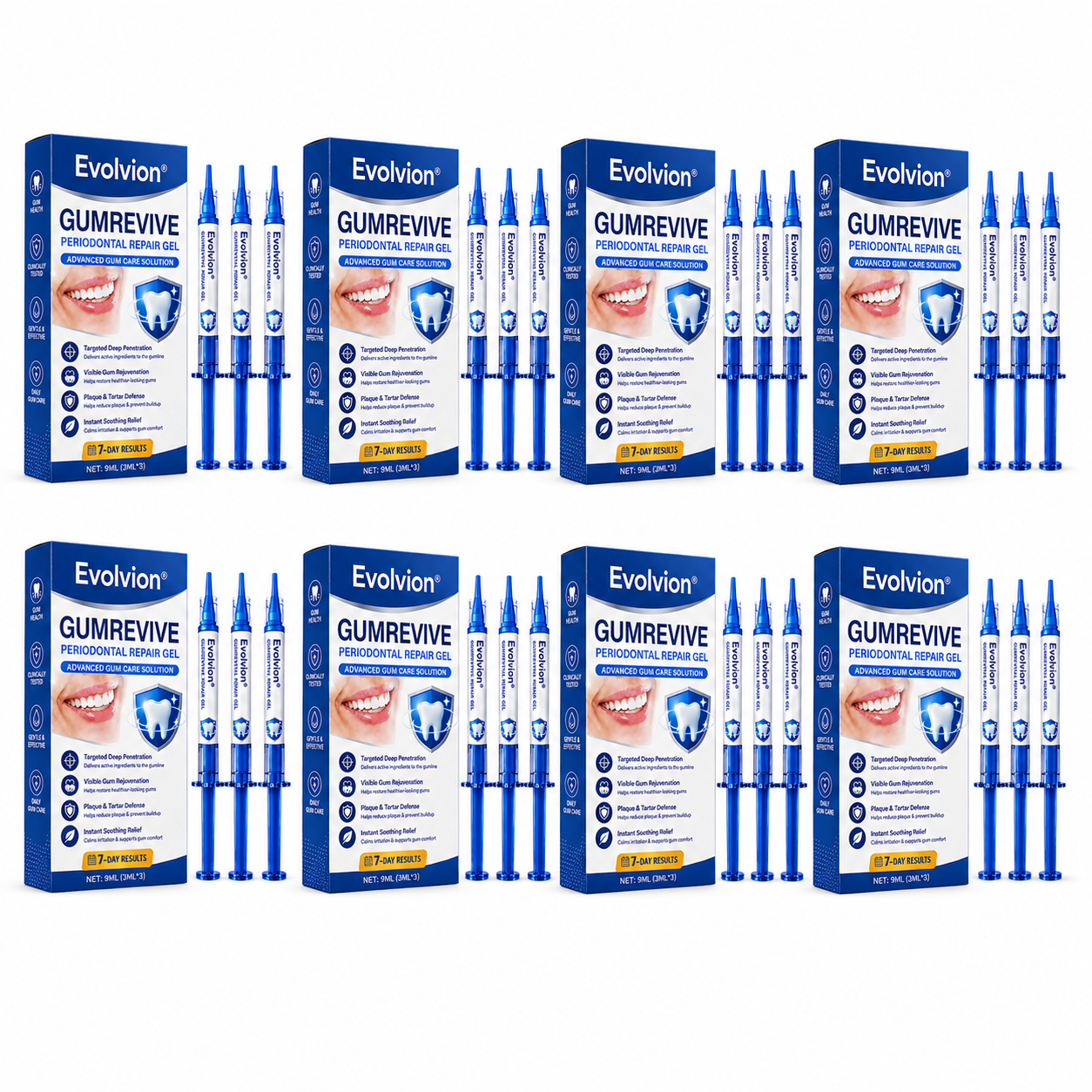 🇺🇸🦷Evolvion® GumRevive Periodontal Repair Gel (For Bleeding Gums, Gum Recession & Loose Teeth)